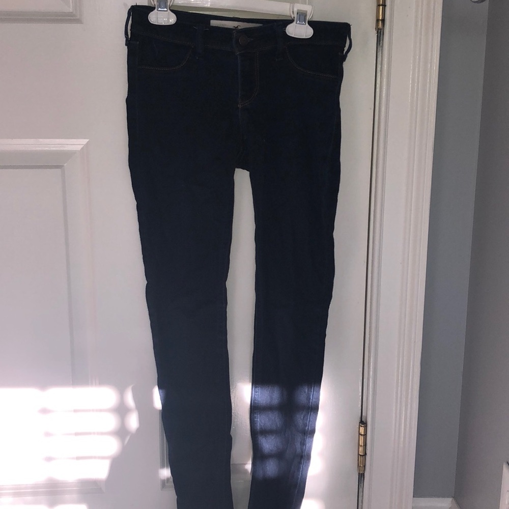 Dark blue hollister jeans